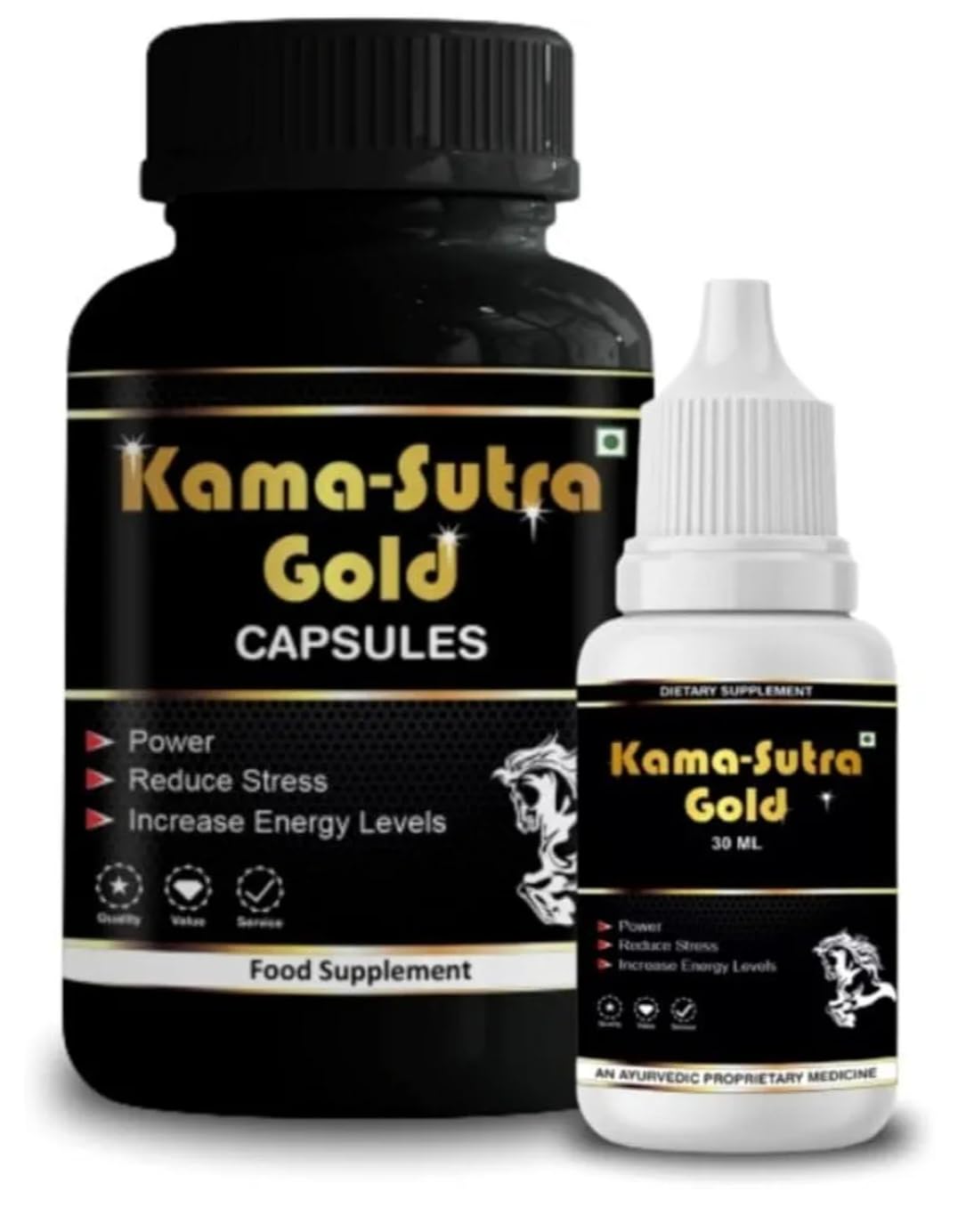 Kama Sutra Gold (30 Capsule + FREE Oil)
