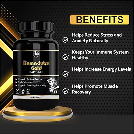 Kama Sutra Gold (30 Capsule + FREE Oil)